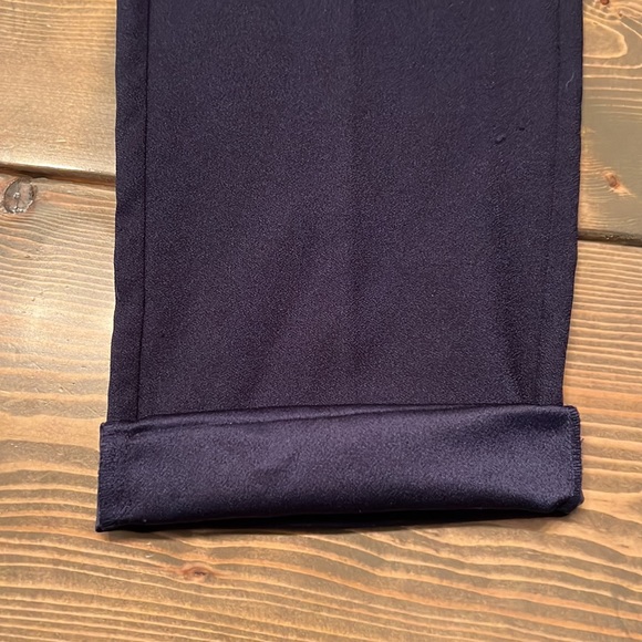 Michael By Michael Kors Navy Dress Pants. - Picture 2 of 3